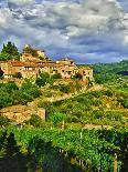 The Village of Montefioralle Overlooks the Tuscan Hills around Greve, Tuscany, Italy-Richard Duval-Photographic Print
