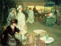 Cocktail Hour, or Cafe De Nuit, 1906-Richard E. Miller-Giclee Print