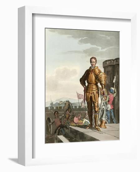 Richard Earl of Warwick-Charles Hamilton Smith-Framed Art Print