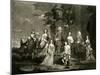 Richard Eliot and Family-SW Reynolds-Mounted Art Print