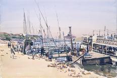 Ferry, Luxor-Richard Foster-Giclee Print