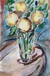 Still Life with Bowl, 2020 (oil on canvas)-Richard Fox-Giclee Print