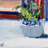 Still Life with Bowl, 2020 (oil on canvas)-Richard Fox-Giclee Print