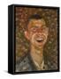 Richard Gerstl, self-portrait. Oil on canvas.-Richard Gerstl-Framed Stretched Canvas