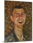 Richard Gerstl, self-portrait. Oil on canvas.-Richard Gerstl-Mounted Giclee Print