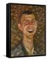 Richard Gerstl, self-portrait. Oil on canvas.-Richard Gerstl-Framed Stretched Canvas