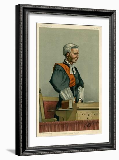 Richard Henn Collins, Vanity Fair, Quiz-null-Framed Art Print