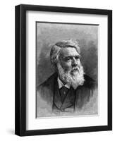 Richard Henry Stoddard-G Kruell-Framed Art Print