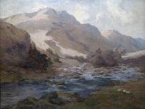 Upper Eskdale, C.1918-Richard Hesketh-Framed Giclee Print