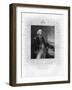 Richard Howe (1726-179), 1st Earl Howe, English Admiral, 19th Century-H Robinson-Framed Giclee Print