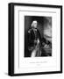 Richard Howe, 1st Earl Howe, British Admiral-H Robinson-Framed Giclee Print