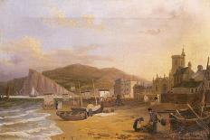 General View of Teignmouth, 1820-Richard Hume Lancaster-Framed Giclee Print