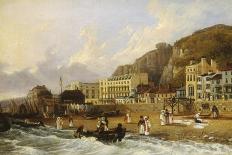 The Marine Parade, Hastings-Richard Hume-Stretched Canvas