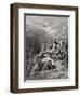 Richard I (1157-99) the Lionheart Delivering Jaffa, Illustration from 'Bibliotheque Des…-Gustave Doré-Framed Giclee Print