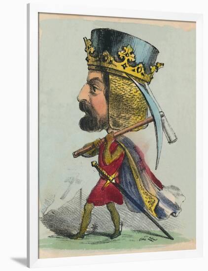 'Richard I', 1856-Alfred Crowquill-Framed Premium Giclee Print