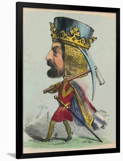 'Richard I', 1856-Alfred Crowquill-Framed Premium Giclee Print