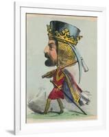 'Richard I', 1856-Alfred Crowquill-Framed Giclee Print