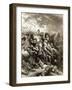 Richard I and Saladin in Battle of Acre, 1191-Gustave Doré-Framed Giclee Print