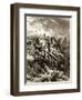 Richard I and Saladin in Battle of Acre, 1191-Gustave Doré-Framed Giclee Print