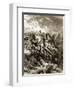 Richard I and Saladin in Battle of Acre, 1191-Gustave Doré-Framed Giclee Print