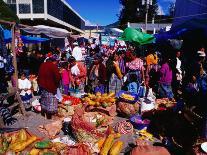 Crowds Shopping on Market Day, Totonicapan, Guatemala-Richard I'Anson-Photographic Print