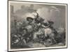 Richard I in Action in Palestine, During the Third Crusade-null-Mounted Art Print