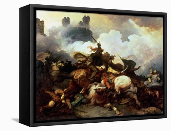 Richard I in Palestine-Philip James De Loutherbourg-Framed Stretched Canvas
