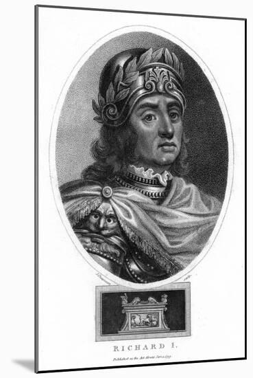 Richard I King of England-J Chapman-Mounted Giclee Print