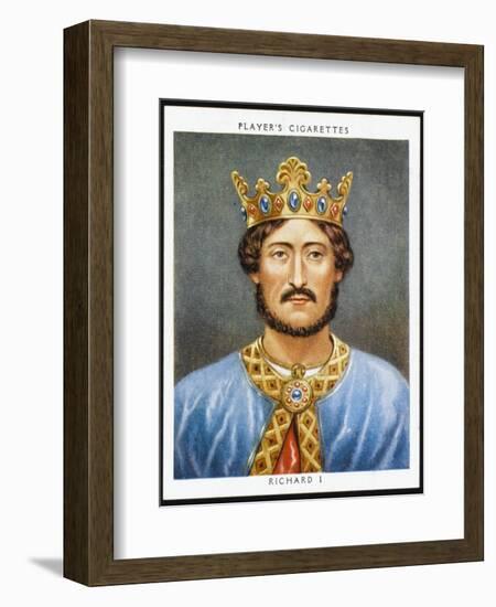 Richard I the Lionheart Reigned 1189-1199-null-Framed Art Print