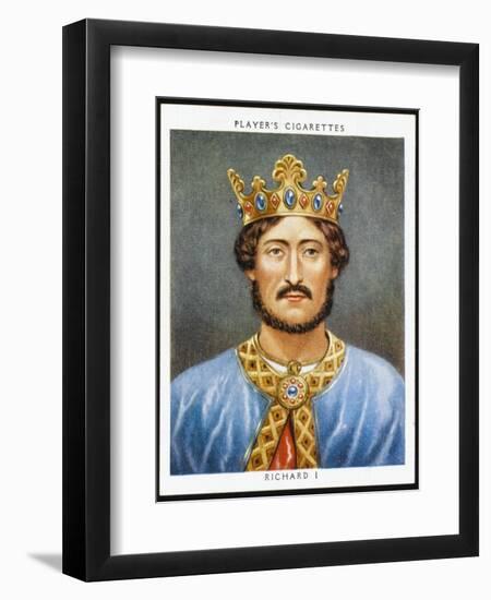 Richard I the Lionheart Reigned 1189-1199-null-Framed Art Print