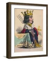 'Richard II', 1856-Alfred Crowquill-Framed Giclee Print