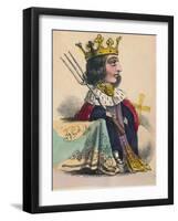 'Richard II', 1856-Alfred Crowquill-Framed Giclee Print