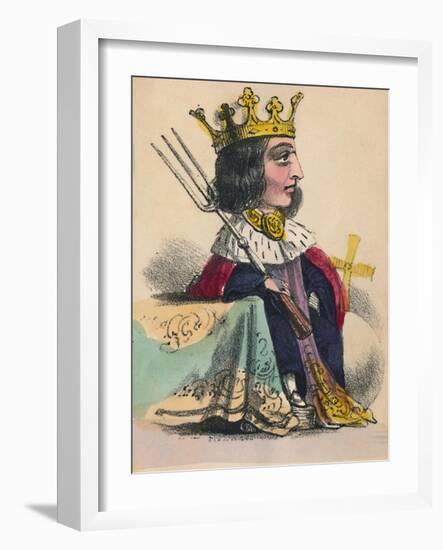 'Richard II', 1856-Alfred Crowquill-Framed Giclee Print