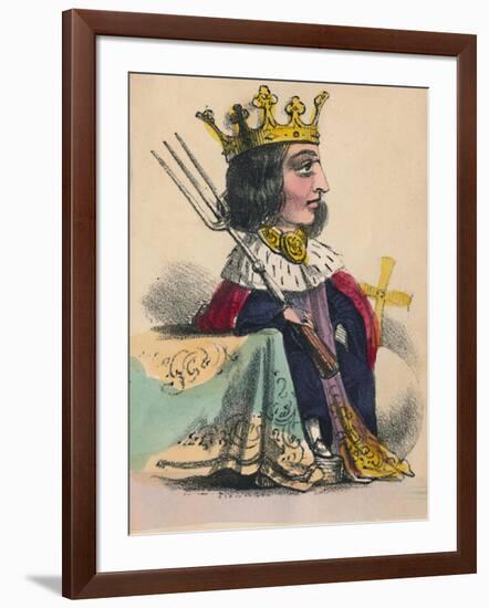 'Richard II', 1856-Alfred Crowquill-Framed Giclee Print