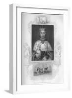 'Richard II', 1859-George Vertue-Framed Giclee Print