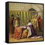 Richard II Abdicates, 1399-null-Framed Stretched Canvas