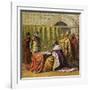 Richard II Abdicates, 1399-null-Framed Giclee Print