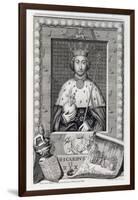 Richard II, King of England, (18th century)-George Vertue-Framed Giclee Print