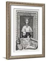 Richard II, King of England, (18th century)-George Vertue-Framed Giclee Print