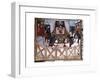 Richard II, King of England, Presiding at a Tournament, 1377-1379 (15th Centur)-null-Framed Giclee Print