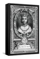 Richard II, King of England-P Vanderbanck-Framed Stretched Canvas