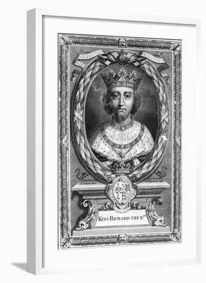 Richard II, King of England-P Vanderbanck-Framed Giclee Print