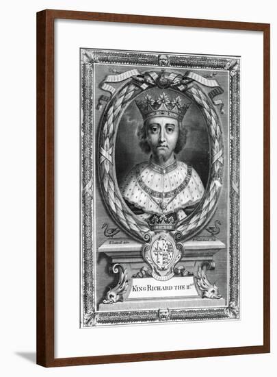 Richard II, King of England-P Vanderbanck-Framed Giclee Print