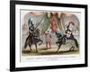 Richard II Stopping the Combat Between the Dukes of Norfolk and Hereford, 1398-null-Framed Giclee Print