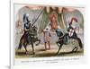 Richard II Stopping the Combat Between the Dukes of Norfolk and Hereford, 1398-null-Framed Giclee Print