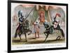 Richard II Stopping the Combat Between the Dukes of Norfolk and Hereford, 1398-null-Framed Giclee Print