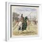 Richard II Stops the Duel Between Hereford and Norfolk-James William Edmund Doyle-Framed Giclee Print