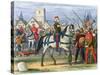 Richard II Taking Command of Rebels-null-Stretched Canvas