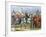 Richard II Taking Command of Rebels-null-Framed Giclee Print