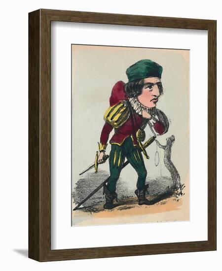 'Richard III', 1856-Alfred Crowquill-Framed Premium Giclee Print